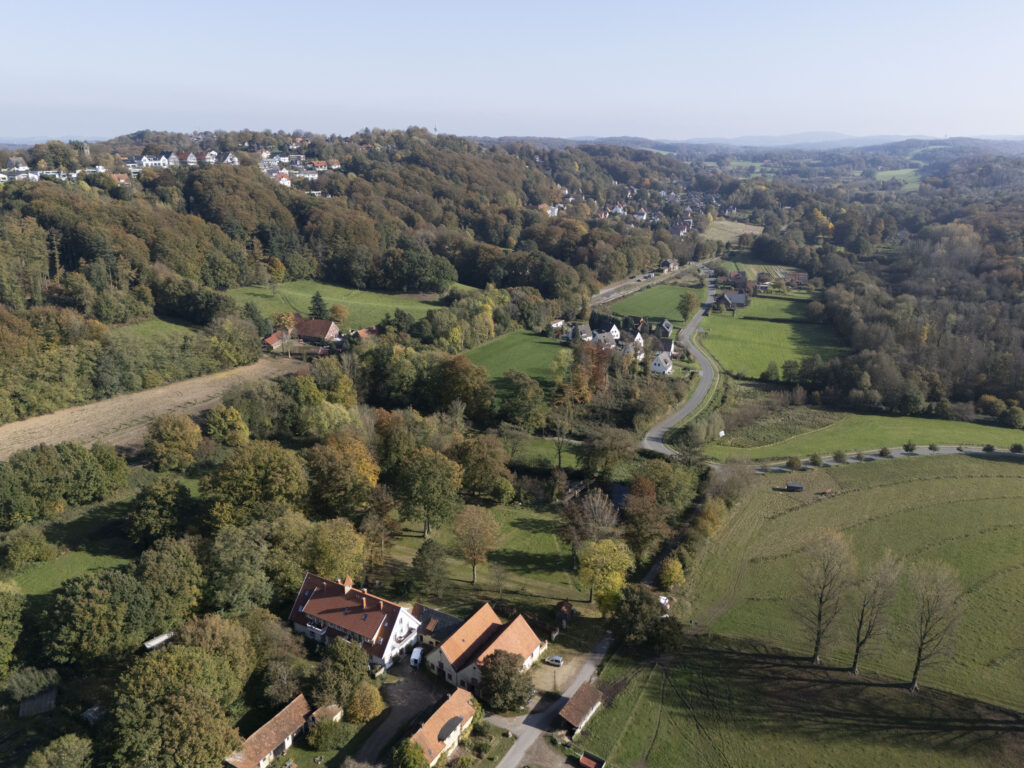 Die schöne Landschaft von Tecklenburg und Umgebung